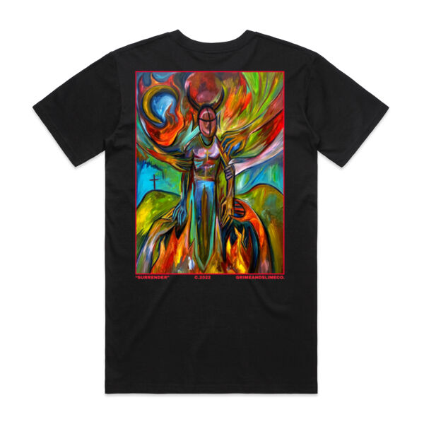 "SURRENDER" ART TEE (BACK & FRONT PRINT) Thumbnail